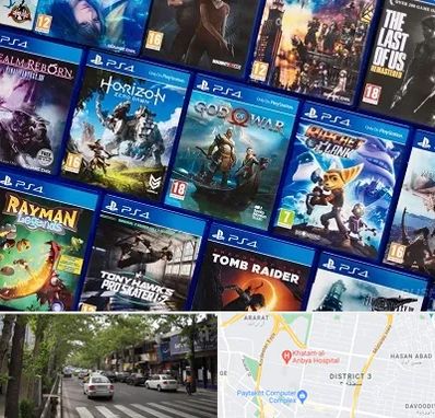 نصب بازی پلی استیشن PS4 در ظفر 