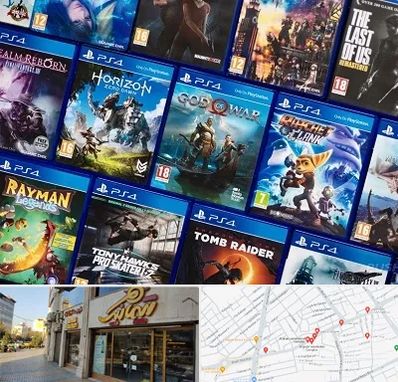 نصب بازی پلی استیشن PS4 در عطاران قم