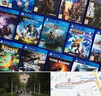 نصب بازی پلی استیشن PS4 در بلوار معلم رشت 