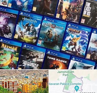 نصب بازی پلی استیشن PS4 در نیاوران 