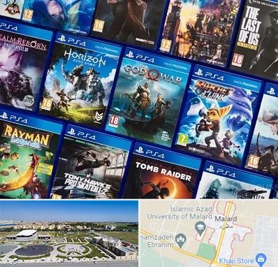 نصب بازی پلی استیشن PS4 در ملارد