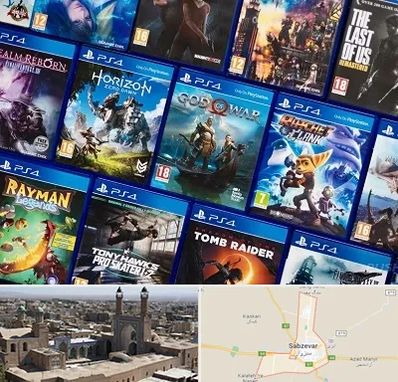 نصب بازی پلی استیشن PS4 در سبزوار