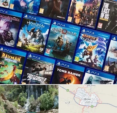 نصب بازی پلی استیشن PS4 در شیروان