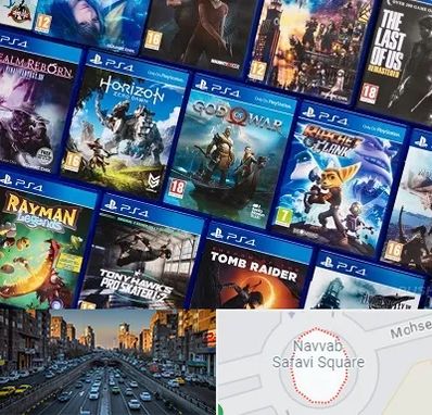نصب بازی پلی استیشن PS4 در نواب