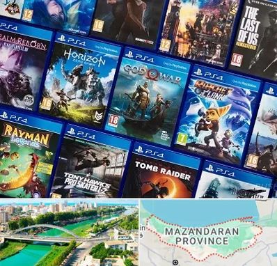 نصب بازی پلی استیشن PS4 در مازندران
