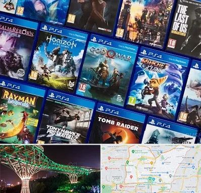 نصب بازی پلی استیشن PS4 در منطقه 3 تهران 