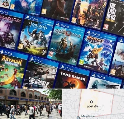 نصب بازی پلی استیشن PS4 در بازار تهران