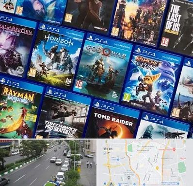 نصب بازی پلی استیشن PS4 در ستارخان 