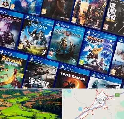 نصب بازی پلی استیشن PS4 در نکا