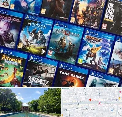نصب بازی پلی استیشن PS4 در هشت بهشت اصفهان