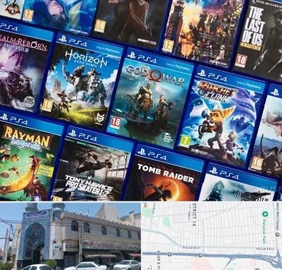 نصب بازی پلی استیشن PS4 در بلوار ابوذر