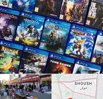 نصب بازی پلی استیشن PS4 در شوش