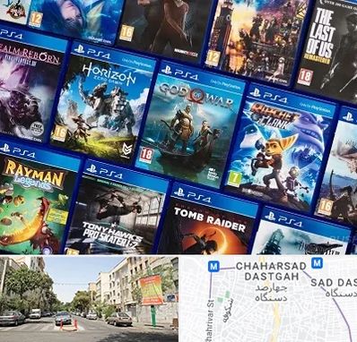 نصب بازی پلی استیشن PS4 در چهارصد دستگاه 