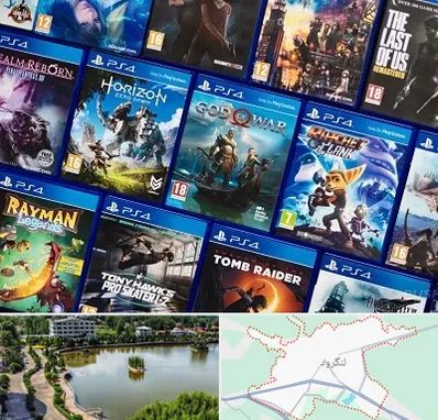 نصب بازی پلی استیشن PS4 در لنگرود
