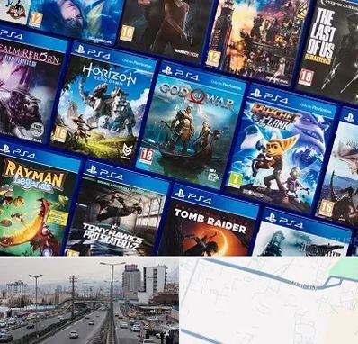 نصب بازی پلی استیشن PS4 در بلوار ارتش