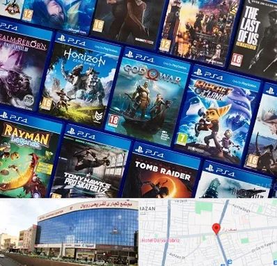 نصب بازی پلی استیشن PS4 در نصف راه تبریز