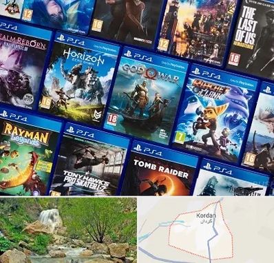 نصب بازی پلی استیشن PS4 در کردان