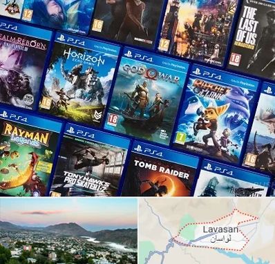 نصب بازی پلی استیشن PS4 در لواسان