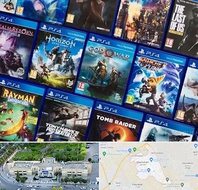 نصب بازی پلی استیشن PS4 در نسیم شهر