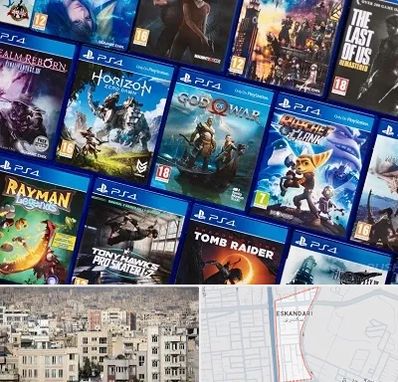 نصب بازی پلی استیشن PS4 در اسکندری