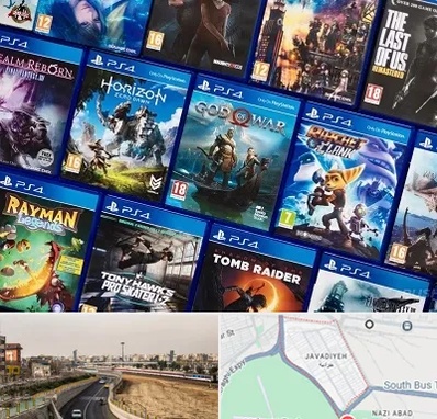 نصب بازی پلی استیشن PS4 در جوادیه