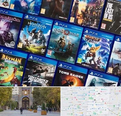 نصب بازی پلی استیشن PS4 در منطقه 12 تهران 