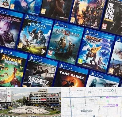 نصب بازی پلی استیشن PS4 در مرکز تهران