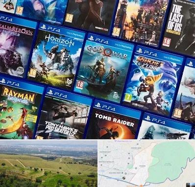 نصب بازی پلی استیشن PS4 در سوهانک