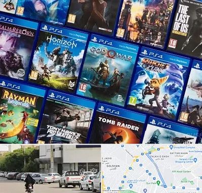 نصب بازی پلی استیشن PS4 در قدوسی شرقی شیراز