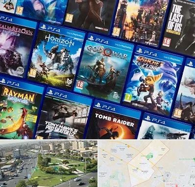 نصب بازی پلی استیشن PS4 در کمال شهر کرج 