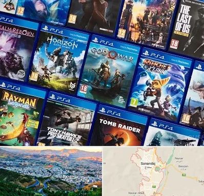 نصب بازی پلی استیشن PS4 در سنندج