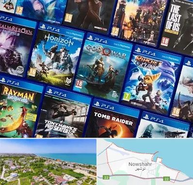 نصب بازی پلی استیشن PS4 در نوشهر