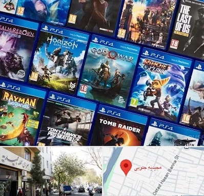 نصب بازی پلی استیشن PS4 در مجیدیه جنوبی