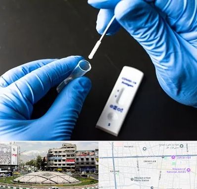 آزمایشگاه پی سی آر در مرکز تهران