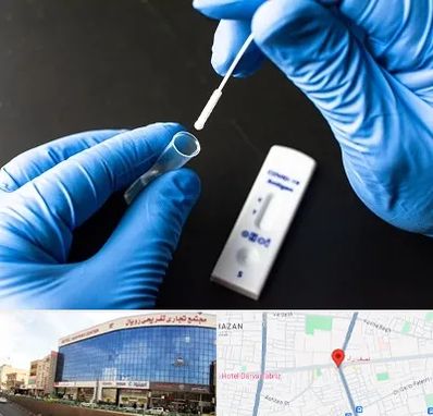 آزمایشگاه پی سی آر در نصف راه تبریز