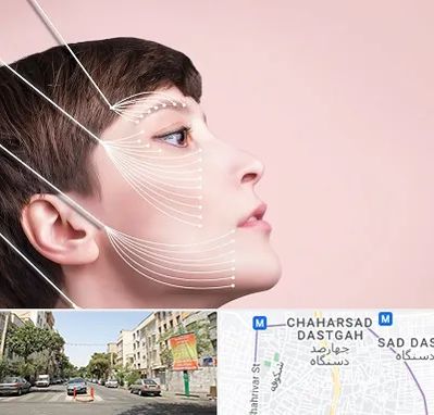 اندولیفت پیشانی در چهارصد دستگاه 