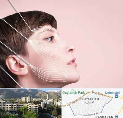 اندولیفت پیشانی در اختیاریه 