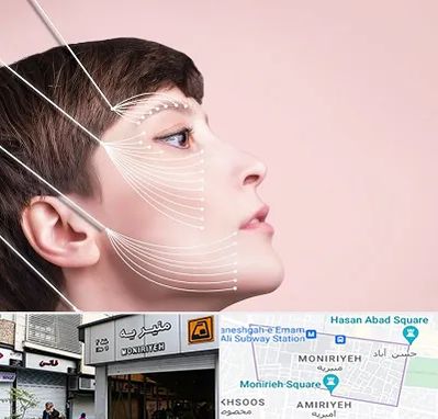 اندولیفت پیشانی در منیریه 