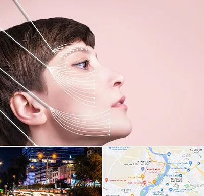 اندولیفت پیشانی در کیانپارس اهواز