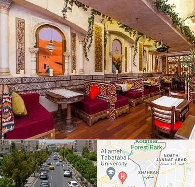 کافه عربی در شهران