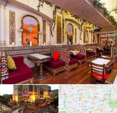 کافه عربی در جنت آباد تهران