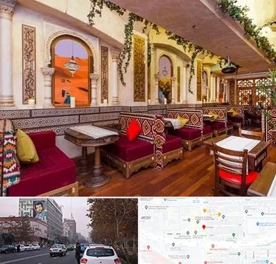 کافه عربی در کارگر شمالی