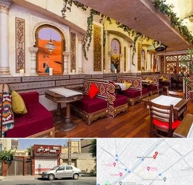 کافه عربی در باجک قم