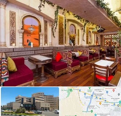 کافه عربی در صیاد شیرازی مشهد