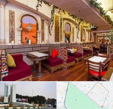 کافه عربی در بلوار فلسیطین مشهد