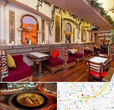 کافه عربی در میدان ولیعصر