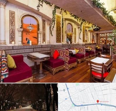 کافه عربی در ابوریحان تبریز