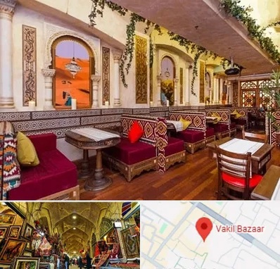 کافه عربی در بازار وکیل شیراز