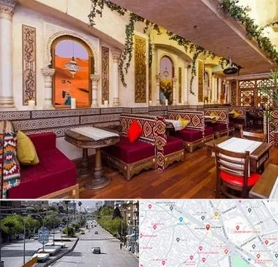 کافه عربی در خیابان زند شیراز