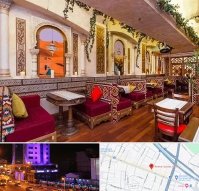 کافه عربی در آبرسان تبریز